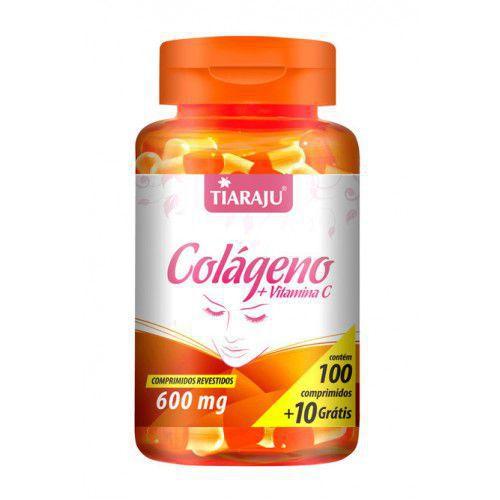 Colageno com Vitamina C 600mg com 110 Cápsulas Tiaraju