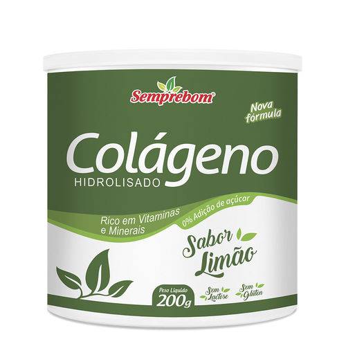 Colágeno com Vitamínas Sbr Limão - Semprebom - 200 Gr