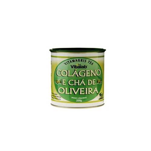 Colágeno e Chá de Oliveira 200g - Vitalab