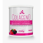 Colágeno E Vitamina C 220 Gr - Sabor Frutas Vermelhas