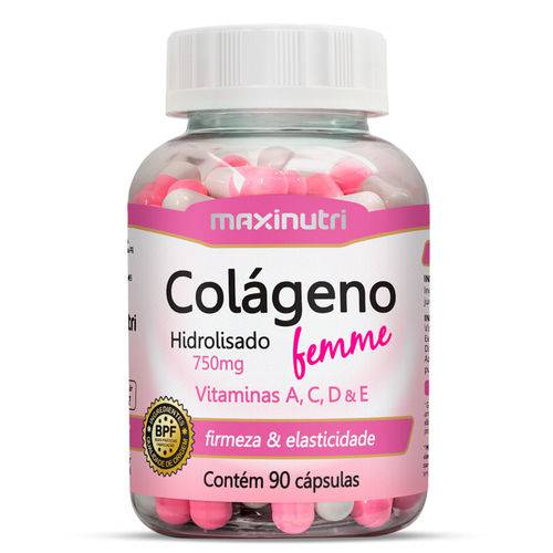 Colageno Femme - 90 Cápsulas - Maxinutri