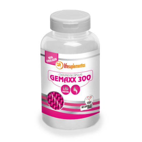 Colágeno Gemaxx Lifesuplementos 120 Cápsulas de 300mg
