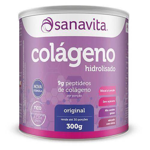Colágeno Hidrolisado - 300g Original - Sanavita