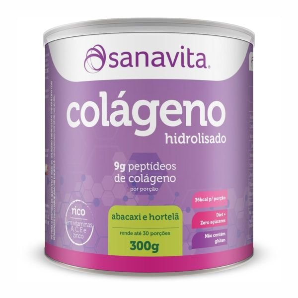 Colágeno Hidrolisado - 300g - Sanavita
