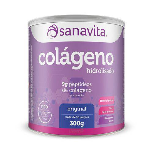 Colágeno Hidrolisado 300g - Sanavita
