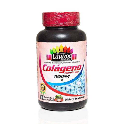 Colágeno Hidrolisado 1000mg 100 Tabletes - Lauton Nutrition