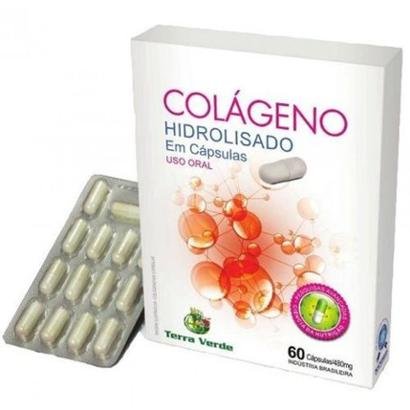 Colágeno Hidrolisado - 60 Cápsulas - Terra Verde