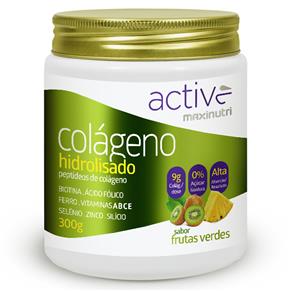 Colágeno Hidrolisado Active 300g Frutas Verdes - Maxinutri
