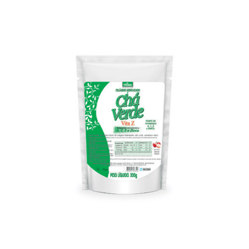 Colágeno Hidrolisado Chá Verde 200G - Vitalab