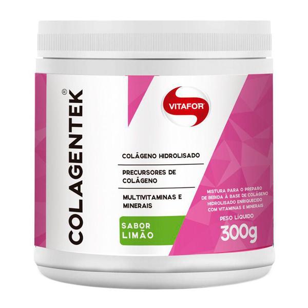 Colágeno Hidrolisado Colagentek Vitafor 300g - Limão
