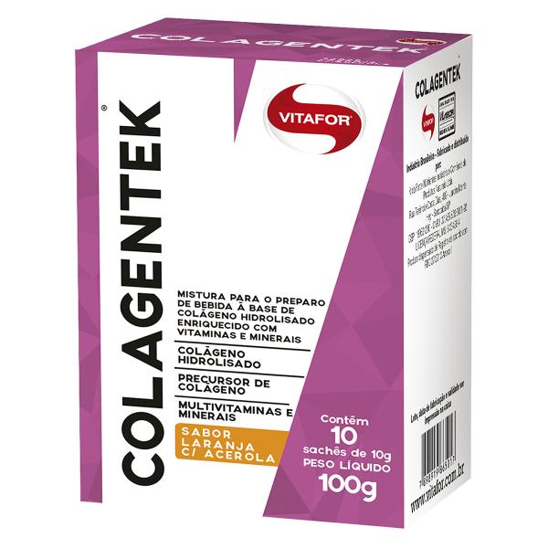 Colágeno Hidrolisado COLAGENTEK - Vitafor - 10 Saches