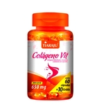 Colágeno Hidrolisado Com Vitaminas Vit Tiaraju 60+10 Cápsulas De 650mg