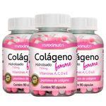 Colágeno Hidrolisado Femme - 3X 90 cápsulas - Maxinutri