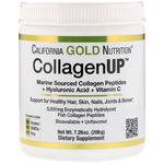 Colágeno Hidrolisado Marinho em Pó + Ácido Hialurônico + Vitamina C 206g-california Gold Nutrition