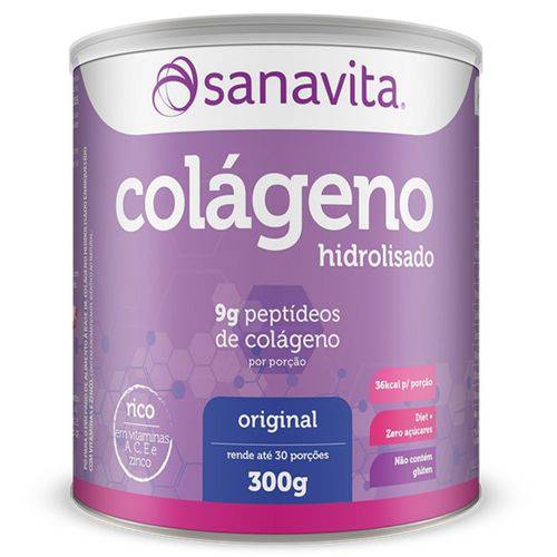 Colágeno Hidrolisado - Sanavita - 300g