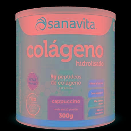 Colágeno Hidrolisado - Sanavita - Cappuccino - 300g