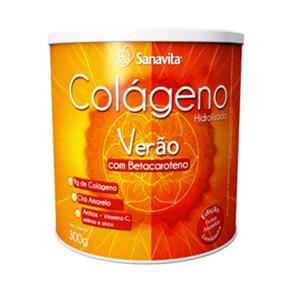 Colágeno Hidrolisado Verão com Betacaroteno - 300 G - Frutas Amarelas
