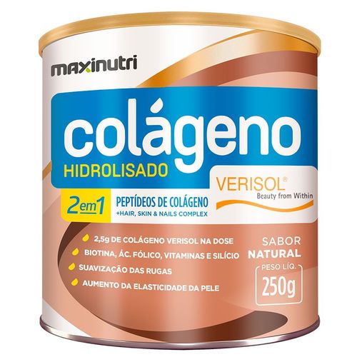 Colágeno Hidrolisado Verisol® em Pó Alta Absorção Maxinutri