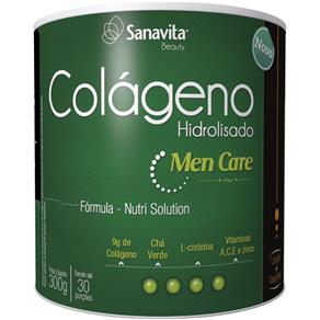Colágeno Men Care Sanavita - 300g - LARANJA + TANGERINA