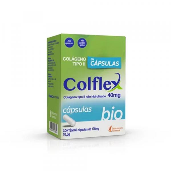 Colágeno não Hidrolisado Colflex 40mg - 60 Cápsulas - Hypermarcas