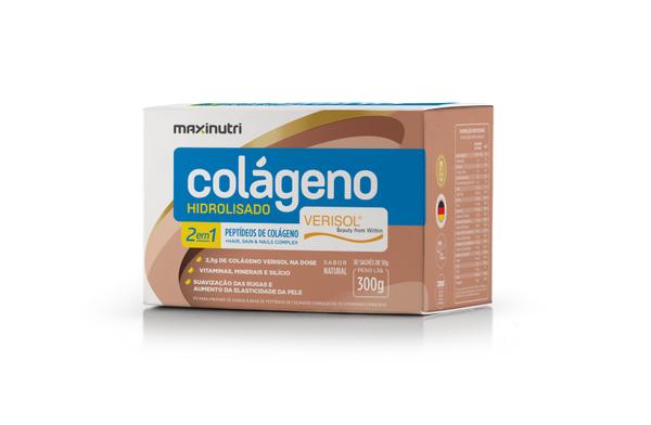 Colágeno Sachê Hidrolisado 2em1 Verisol 30x10g - Maxinutri