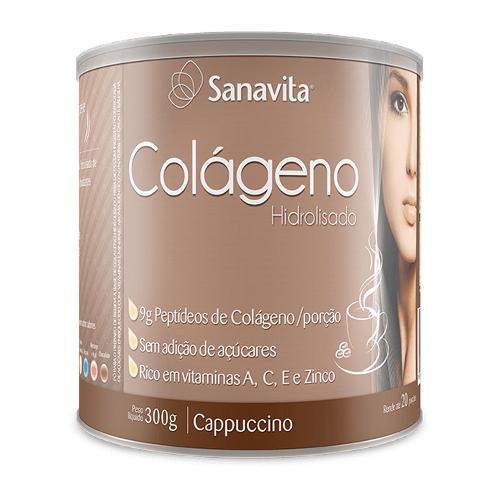 Colágeno Sanavita - 300g - Cappuccino