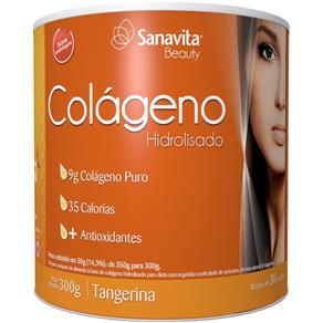 Colágeno Sanavita - 300g - Tangerina