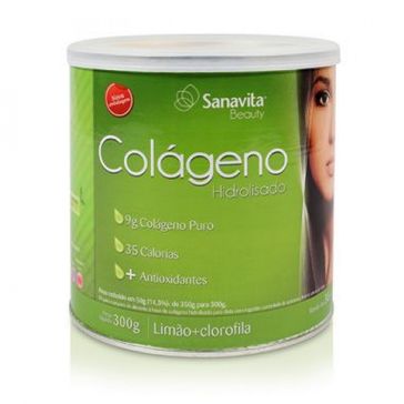 Colágeno Sanavita Limão e Clorofila 300g