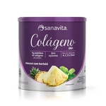 Colágeno Skin - 300g Abacaxi com Hortelã - Sanavita