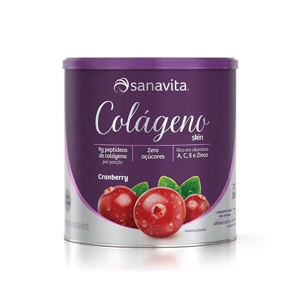 Colágeno Skin Cranberry 300g - Sanavita