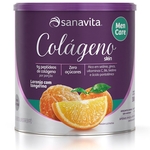 Colágeno Skin Men Care Laranja com Tangerina 300g Sanavita