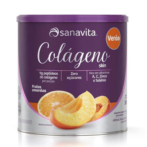 Colágeno Verisol Frutas Amarelas 30 Sachês - Sanavita