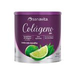 Colágeno Skin Sabor Limão Com Clorofila - 300g - Sanavita