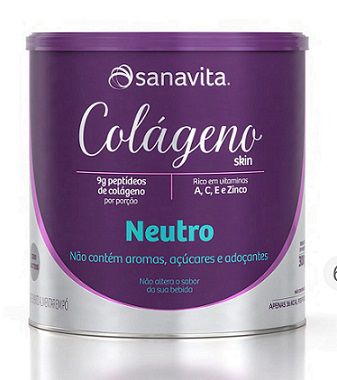 Colágeno Skin - Sanavita - Neutro - 300g