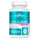 Colágeno Tipo II - Semprebom - 60 caps - 550 mg