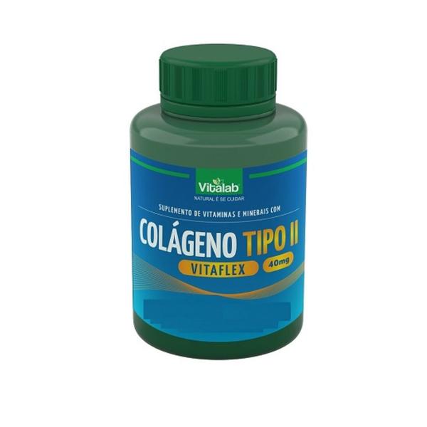 Colágeno Tipo II Vitaflex 40mg - com 30 Cápsulas Vitalab
