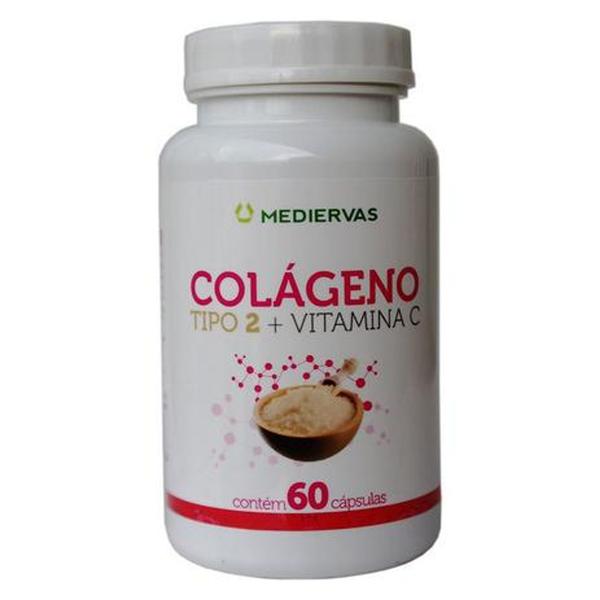 Colágeno Tipo 2 + Vitamina C Mediervas 60 Cápsulas