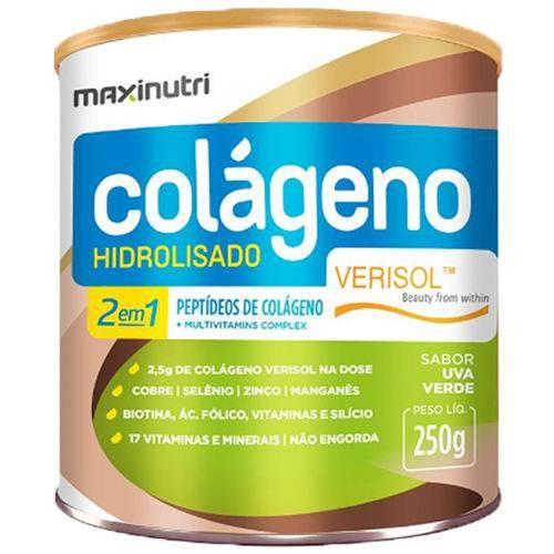 Colágeno Verisol Maxinutri 250g - Sabor Uva Verde