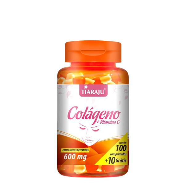 Colágeno + Vitamina C 600 Mg 100 Cápsulas Tiaraju