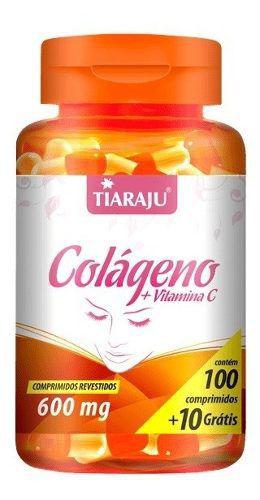 Colágeno + Vitamina C 600mg 110 Cápsulas - Tiaraju