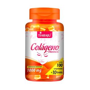 Colágeno + Vitamina C Tiaraju 100+10 Comprimidos de 1000mg