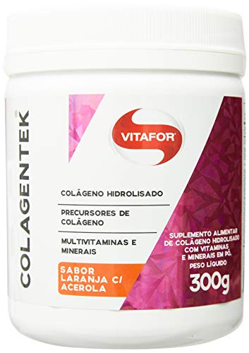 Colagentek, Vitafor, Laranja com Acerola, 300 G