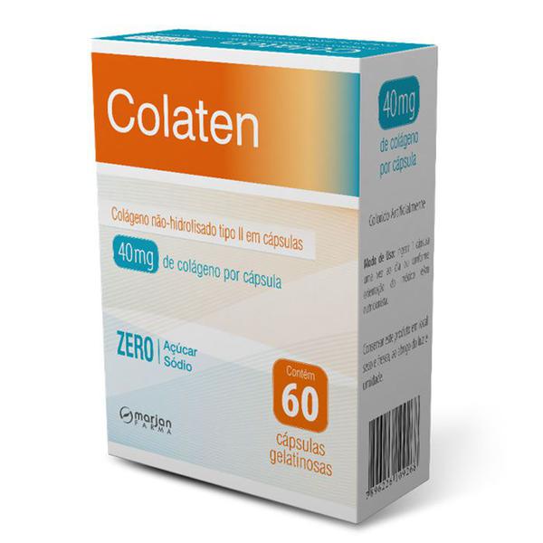 Colaten Colágeno Tipo 2 40mg C/ 60 Cápsulas