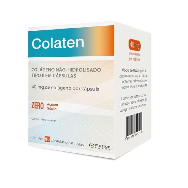 Colaten Colágeno Tipo 2 40mg C/ 90 Cápsulas