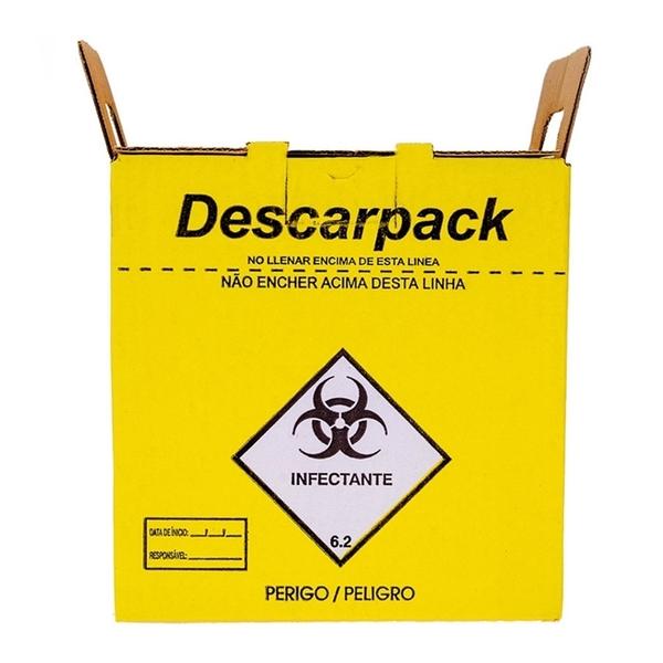 Coletor de Material Perfurocortante - Descarpack 7L - Sanfarma