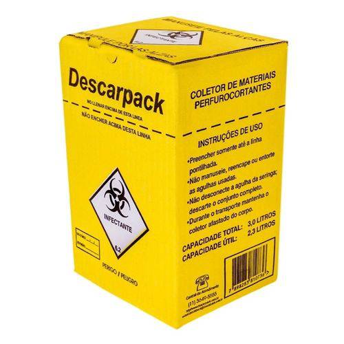Coletor Material Perf Descarpack 03l L.0000010177 V.:07/01/29 (m-1)