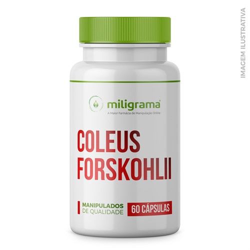 Coleus Forskohlii 300mg - 60 Cápsulas