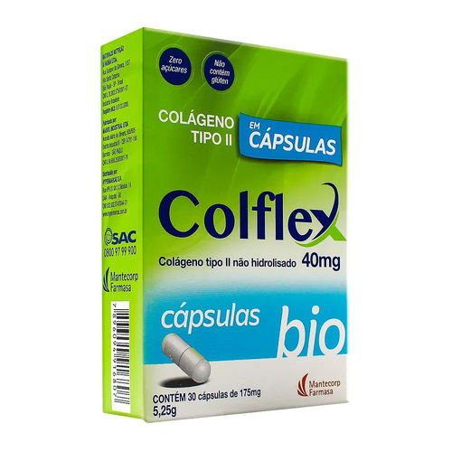 Colflex Bio Colágeno 40mg C/ 30 Cápsulas