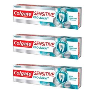 Colgate Pro Alivio Sensitive Creme Dental 50g - Kit com 03