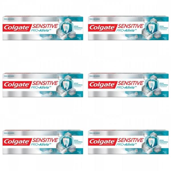 Colgate Sensitive Pro Alivio Creme Dental 110g (Kit C/06)
